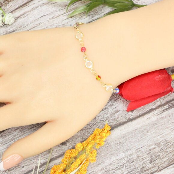"Trendy Bracelet for Girls & Women – Cute, Adjustable & Gift-Ready | MLCRC1170 - Picture 4 of 10